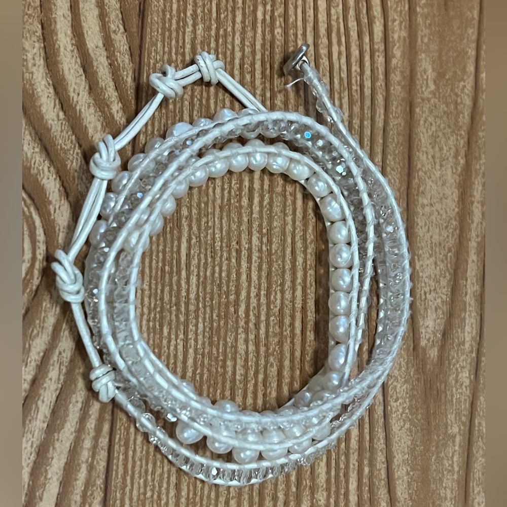 Lizou Crystal Wrap Bracelet